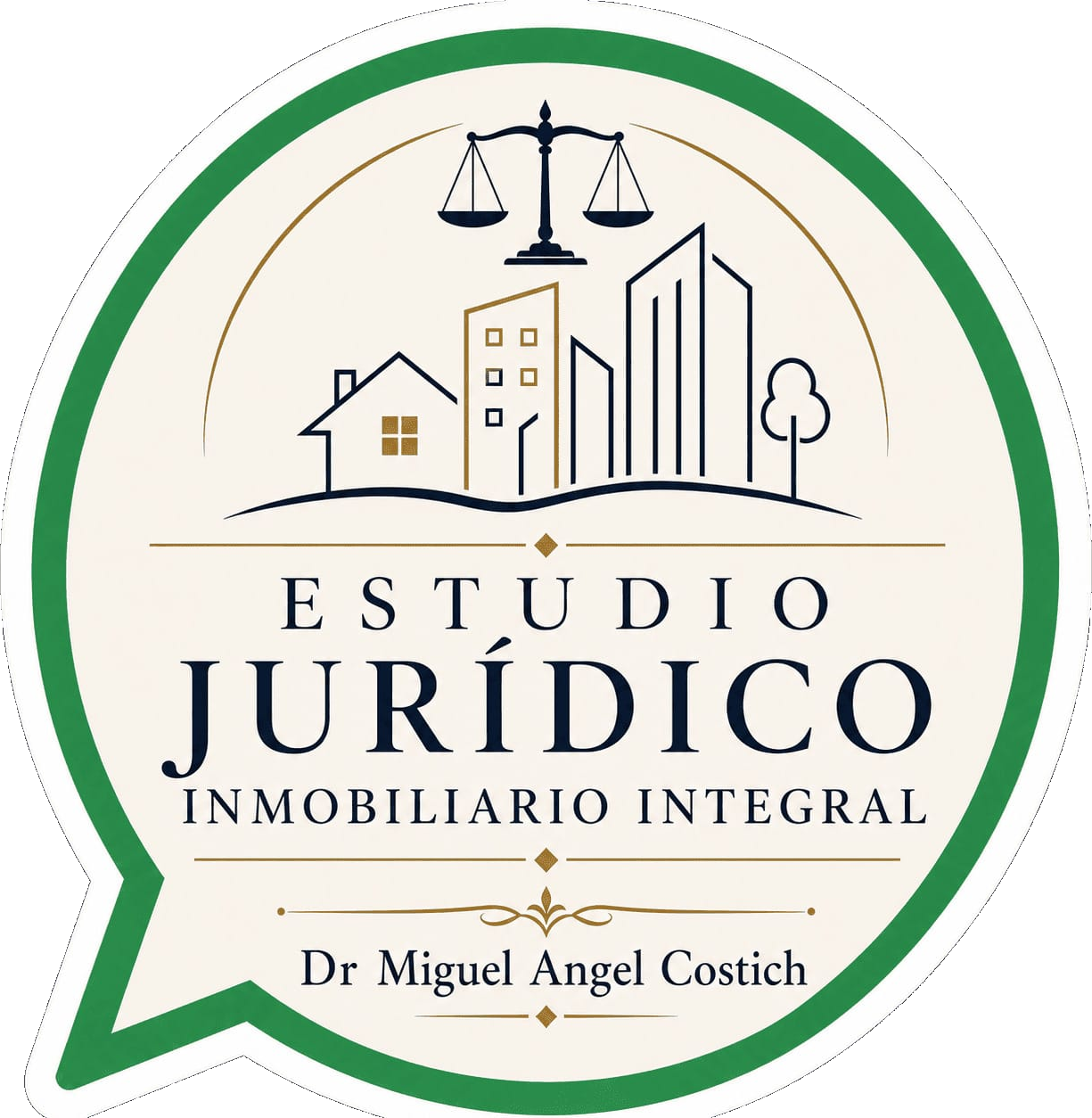 Sello del Estudio Jurídico Inmobiliario Cufré Propiedades